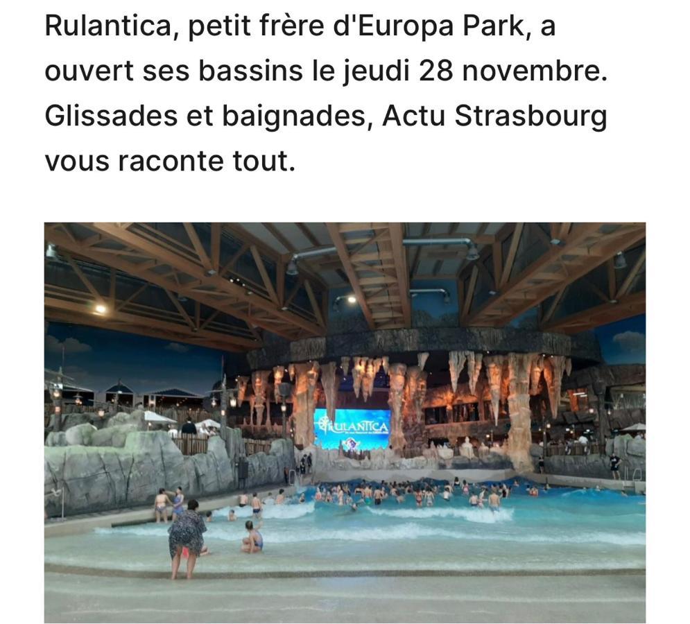 Location Mh Situee A 15 Mn D Europa Park Et Rulantika Apartment Boofzheim Luaran gambar